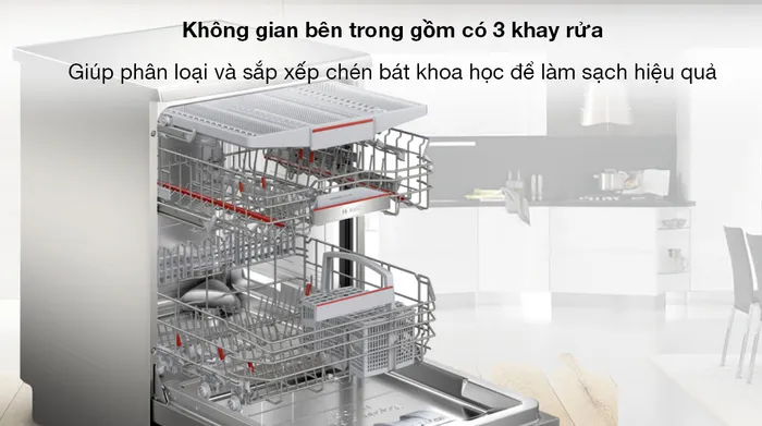 Giá đỡ 3 khay 